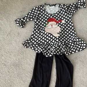 Rare Two Christmas top and pants